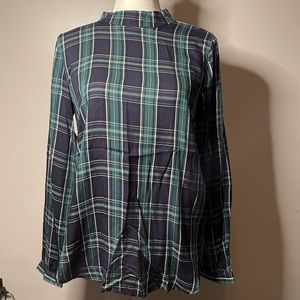Plaid LOFT Blouse (11)